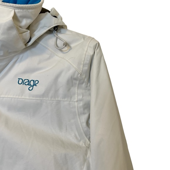 Orage white ski/snowboarding hooded jacket size XS. - Picture 6 of 11